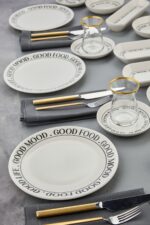 ers erbaşlar Good Food, Good Mood 20 Parça 6 Kişilik Kahvaltı Takımı, Seti - Görsel 4