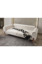 EDSY HOME Armoni 3+3+1 Koltuk Takımı Krem - Görsel 4