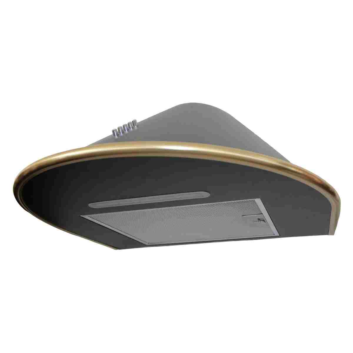 Alveus SCHLOSSER OVALADO RUSTİK SİYAH 60 CM DAVLUMBAZ - Görsel 3