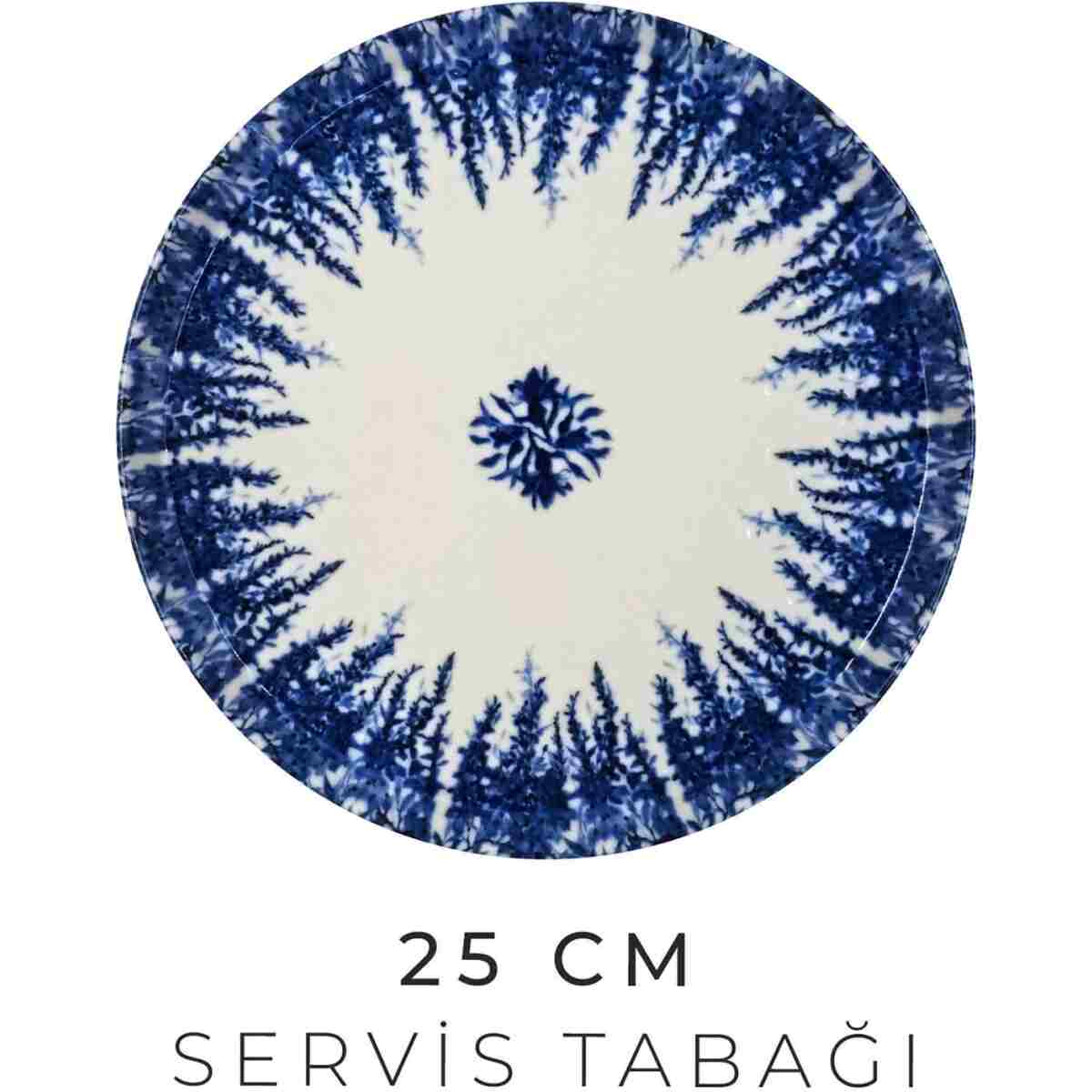 Kitchen Life 24 Parça 6 Kişilik StarBurst New Bone Porselen Yemek Takımı - New Bone Yemek Seti - Görsel 7