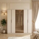 İMBAŞ Çeşme Vizon 6 Kapaklı Gardırop %100 MDF