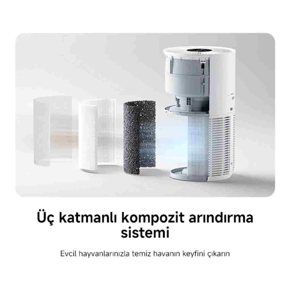 Smart Pet Care Air Purifier Evcil Hayvan Hava Temizleyicisi (Xiaomi Türkiye Garantili) - Görsel 11