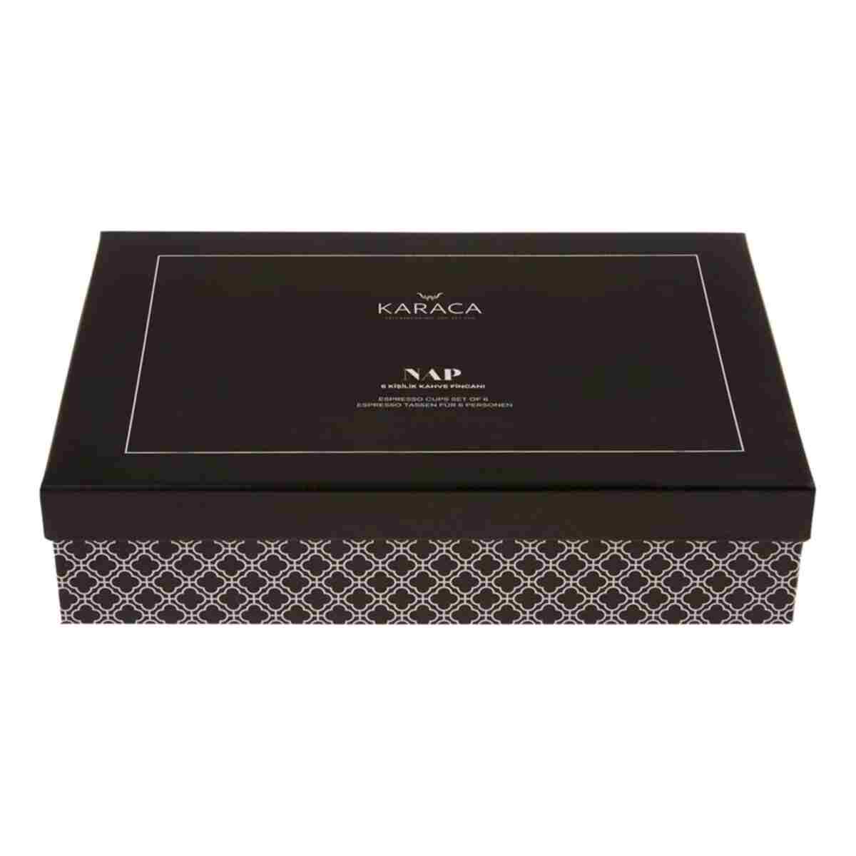 Karaca Nap 6 Kişilik Kahve Fincanı Takımı 80 ml - Görsel 8