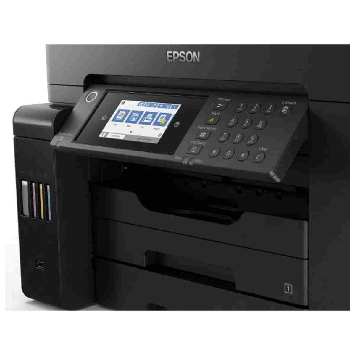 EPSON EcoTank L15150 Wi-Fi+Tarayıcı+Fotokopi+Faks Çok Fonksiyonlu Tanklı Mürekkep Püskürtmeli Yazıcı - Görsel 13
