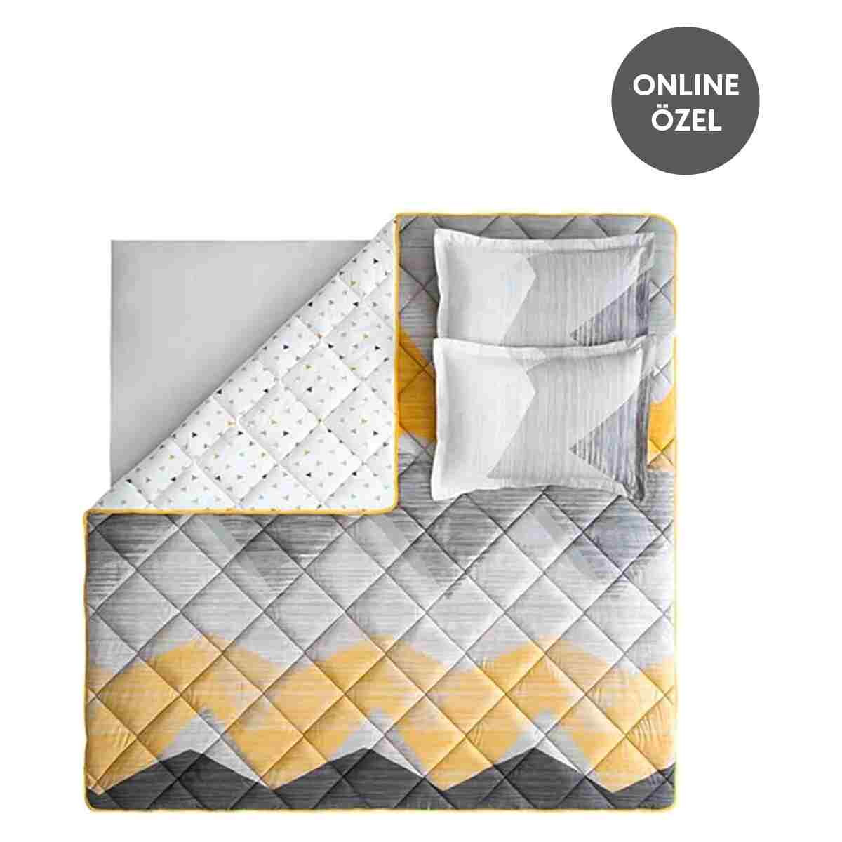 Yataş Aden Tek Kişilik Uyku Seti - Gri - Görsel 7