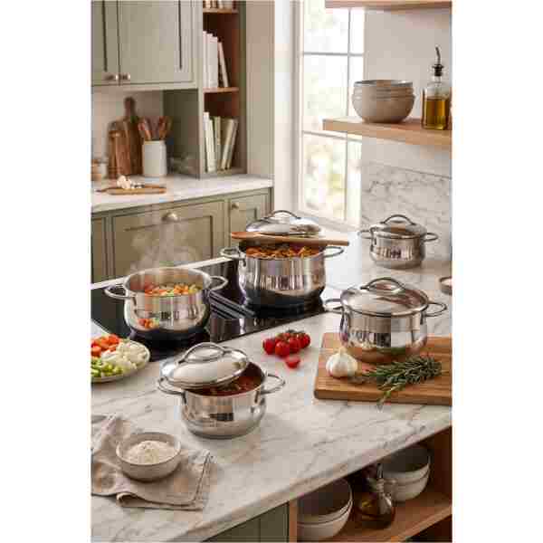 Bonera GLOBUS 10 PRÇ STANDARD SET (18-20-22-24-28) - SILVER