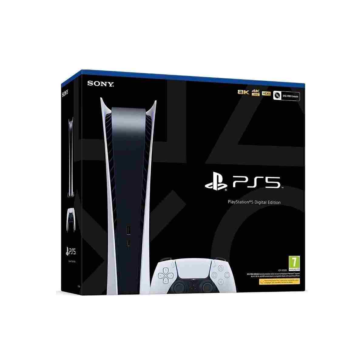 Sony Playstation 5 Slim Kasa Digital Edition 825 GB - Türkçe Menü (İthalatçı Garantili) - Görsel 13