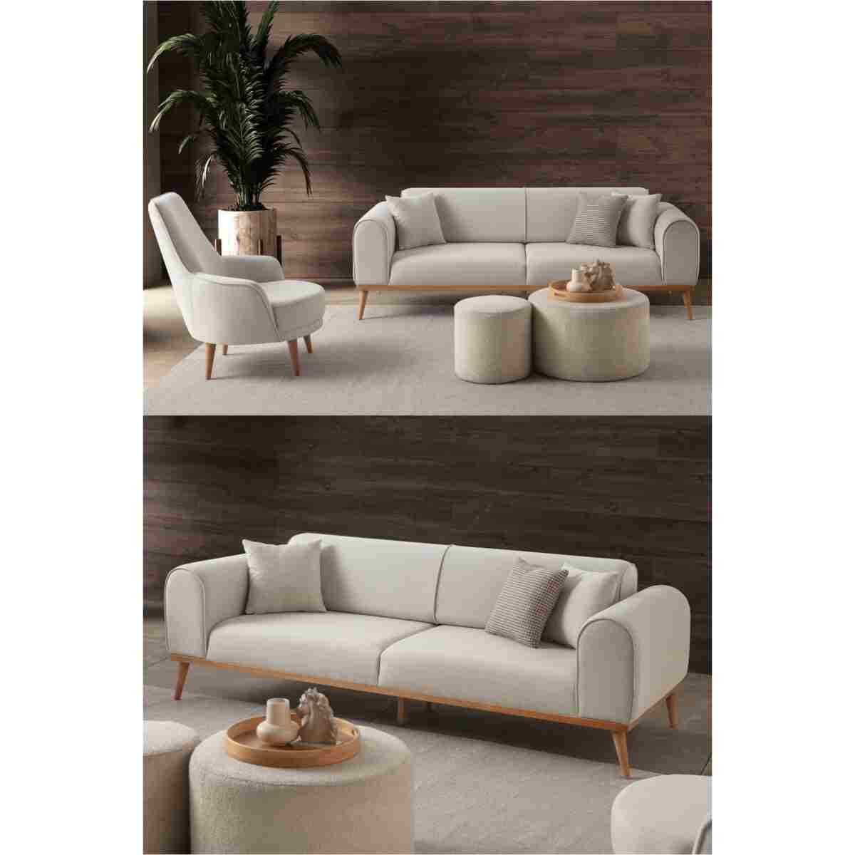 EDSY HOME Rebull 3+1 Koltuk Takımı Gri - Görsel 10