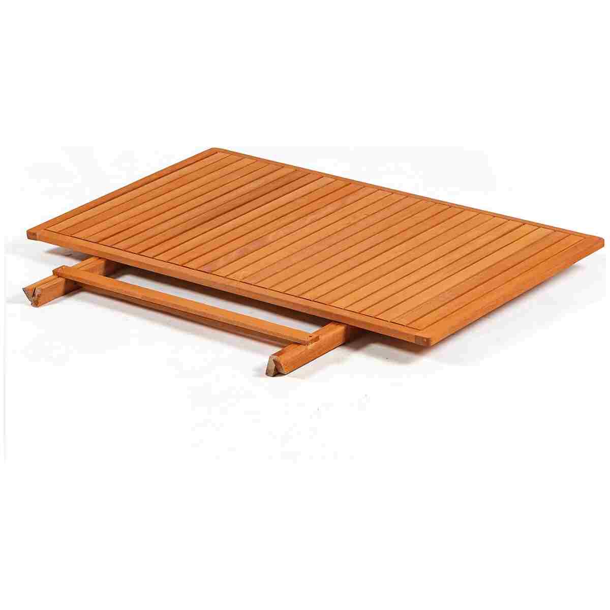 Meya Dekor Minderli Loretta Masa Sandalye Seti 4+1 Ahşap Bahçe Balkon Teras Katlanır Set 120x70 cm - Görsel 15