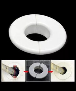 MTD Plus Klima Borusu Delik Kapatma Dekoratif Boru Kapağı Plastik Çap 11 cm - Görsel 4