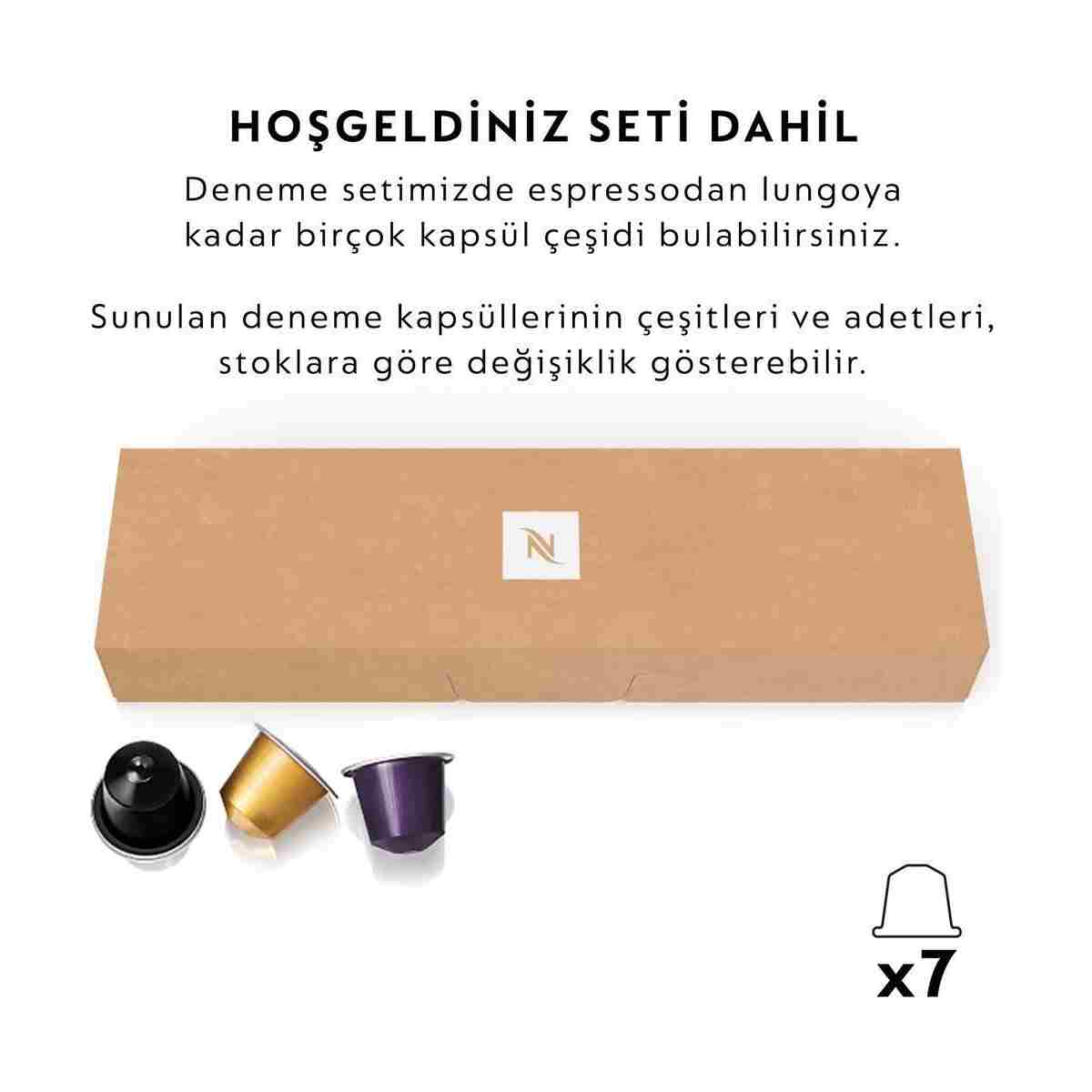 Nespresso D30 Essenza Mini Espresso Kahve Makinesi,Kırmızı - Görsel 4