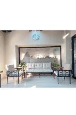 adımshops İnci Balkon-bahçe-kafe Çay Seti Koltuk Oturma Takımı-oturma Grubu Çstakımlazer - Görsel 3