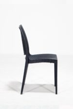 MOBETTO Home Rattan 4 Kişilik Bahçe Balkon Masa Takımı, Rattan Masa Seti ( CAMSIZ ) - Görsel 3