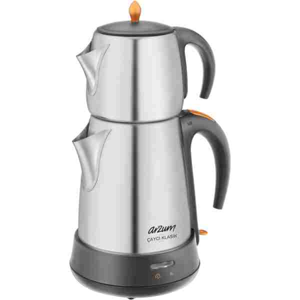Arzum Ar3004-ınx Çaycı Klasik Paslanmaz Çelik Çay Makinesi - Inox