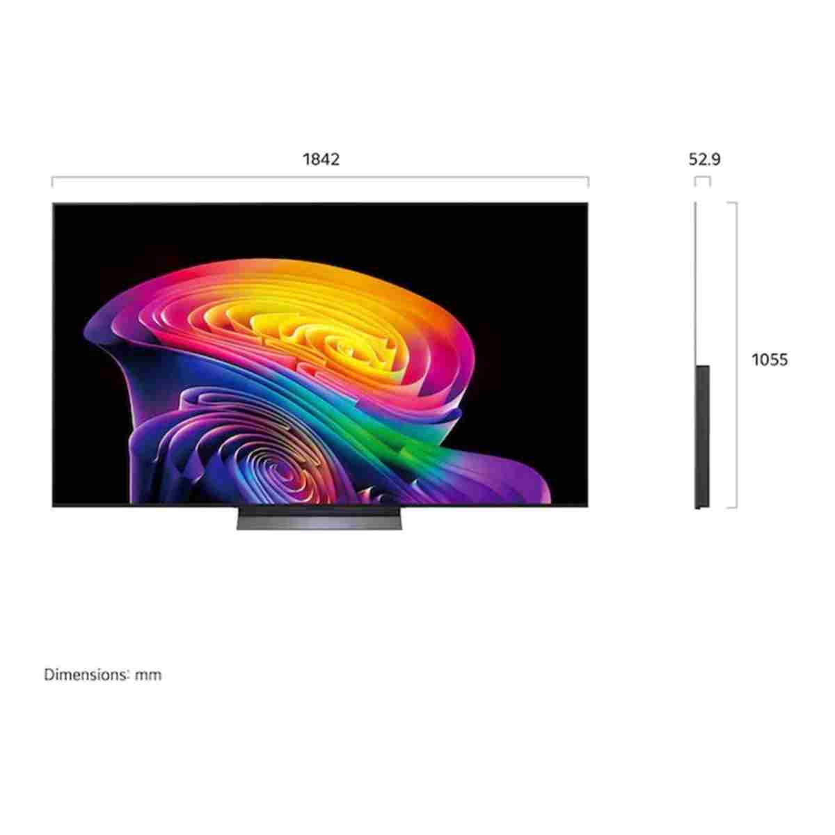 LG OLED83C64LA 83 inç 210 cm 4K OLED evo Smart TV AI Sihirli Kumanda webOS26,Uyd - Görsel 3
