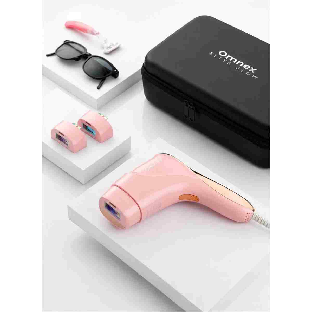Omnex EliteGlow IPL Lazer Epilasyon Cihazı Buz Başlıklı Akıllı Cilt Sensörlü 10 Kademe Enerji - Görsel 9