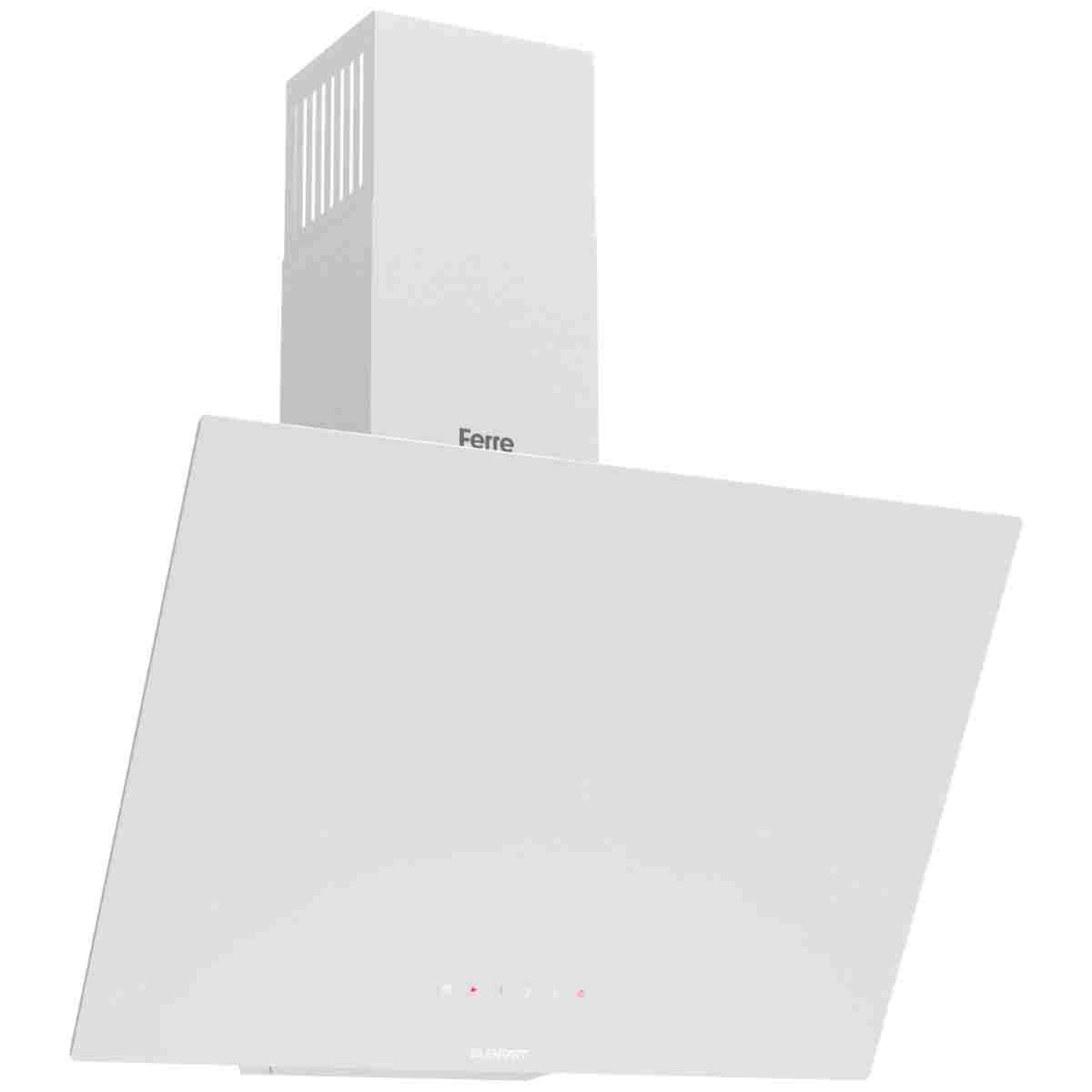 Ferre D078 Beyaz Ultra Sessiz SilentArt 60 cm Ankastre Davlumbaz - Görsel 2