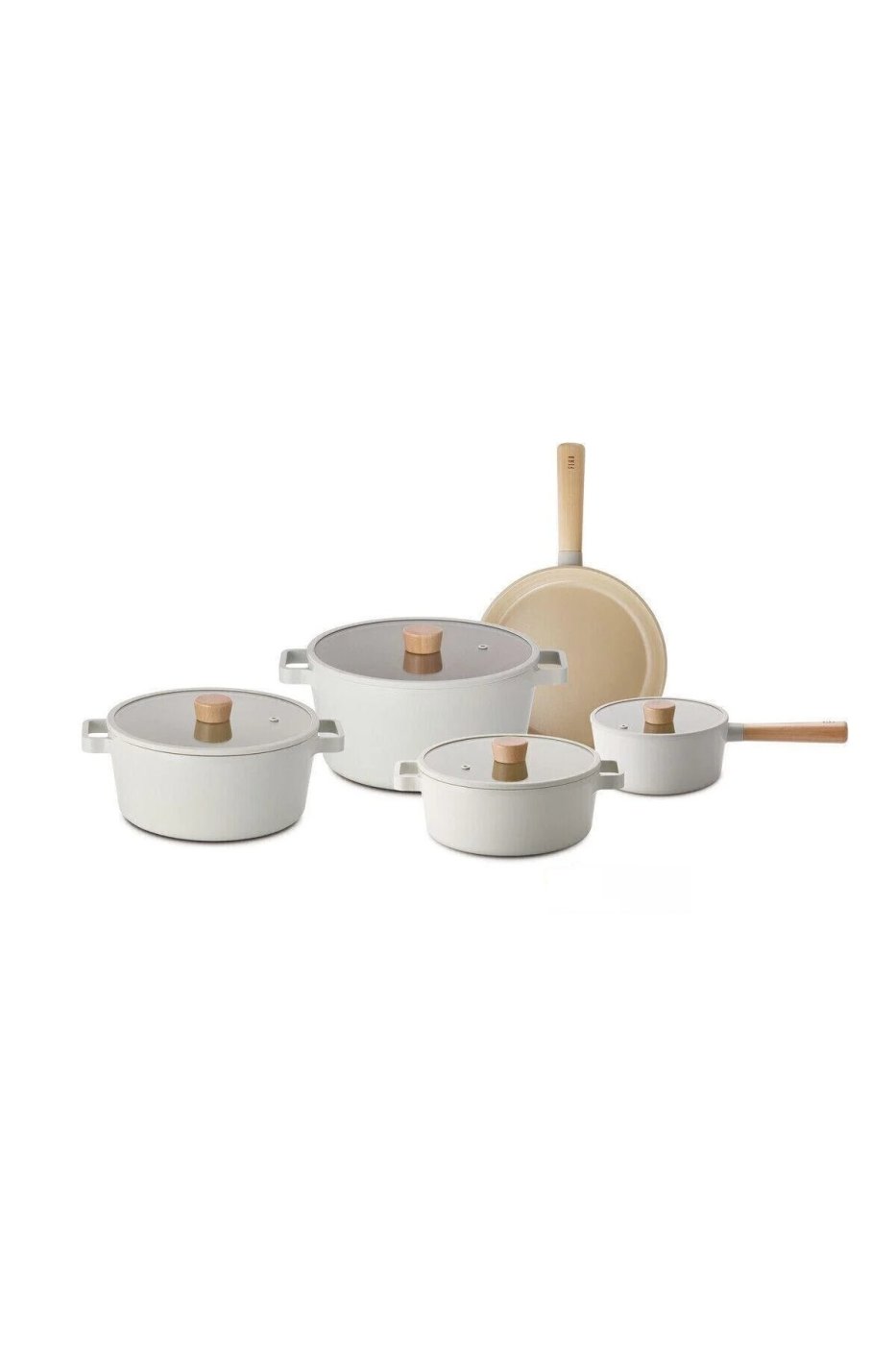 NEOFLAM Fika Kore tencere seti 9 parça 22CM 24CM 26CM 18CM 26CM