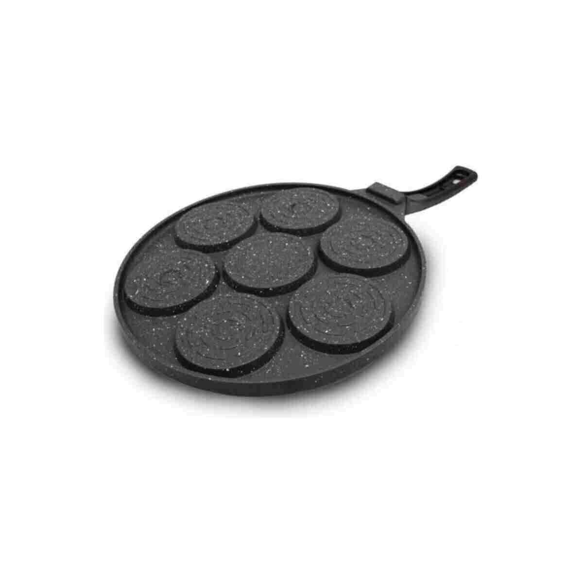 Rossel Yüz Emojili 26 Cm Granit Döküm Pankek Tavası - Görsel 5
