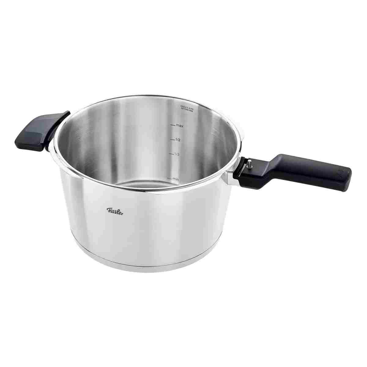 Vitaquick® Premium 10 Litre Düdüklü Tencere + Buhar Aparatı (Fissler Türkiye Garantili) - Görsel 5