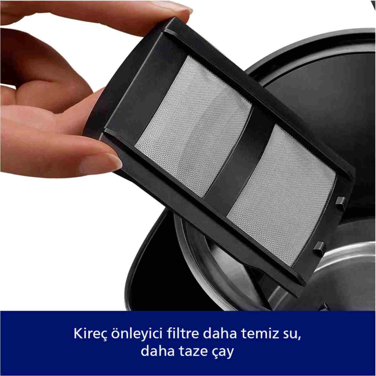 Philips Daily Collection Çay Makinesi, 1700W, 1,9 Lt Su Isıtıcısı, Otomatik Sıcak Tutma, HD7301/00 - Görsel 6