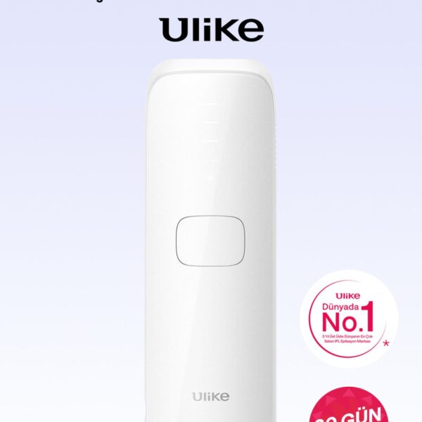 Ulike Air 3 Acıyı Önleyen Sapphire Buz Soğutma IPL Lazer Epilasyon Aleti Beyaz, 700.000 Atım, Deri Kutulu
