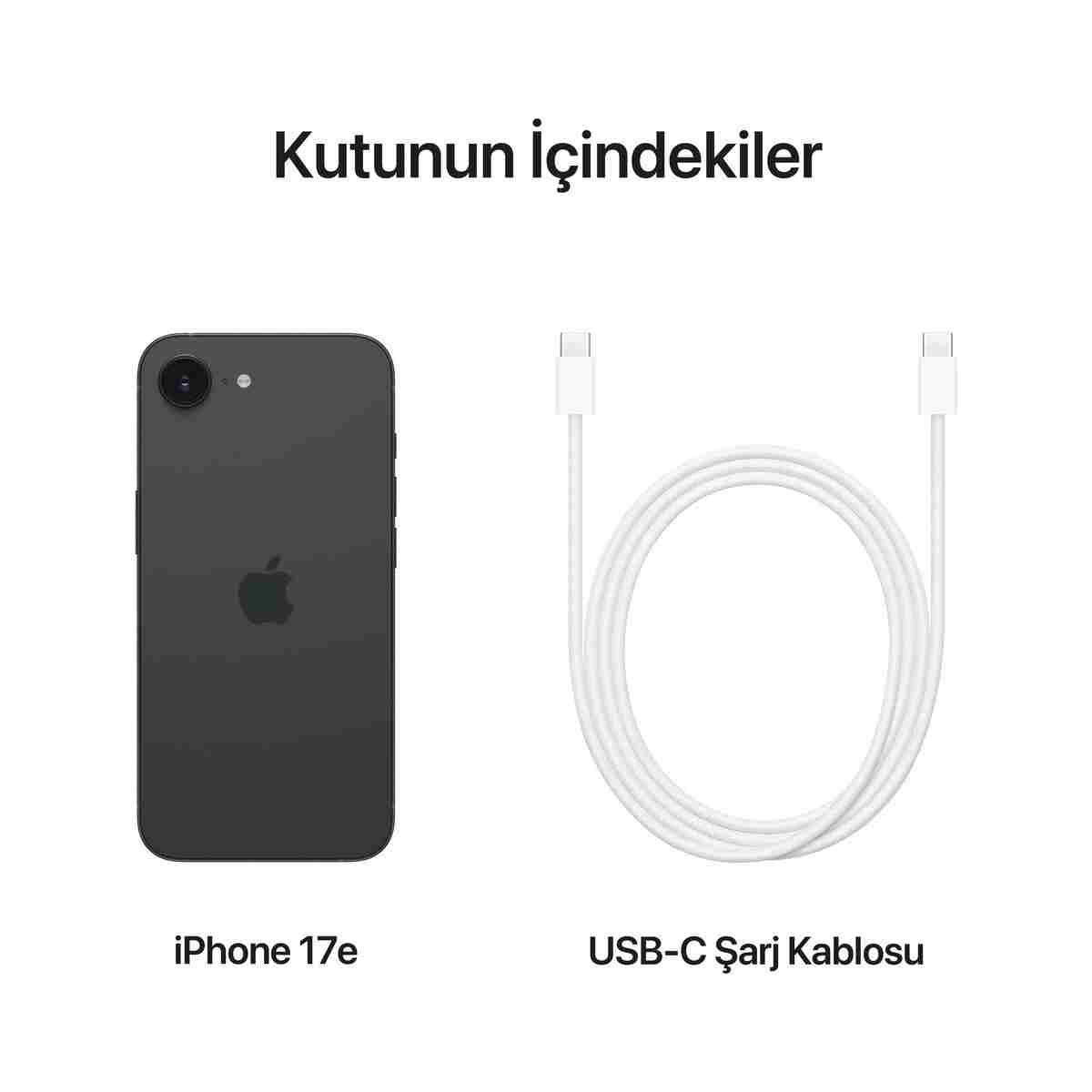 Apple iPhone 17e 512GB Siyah - Görsel 8