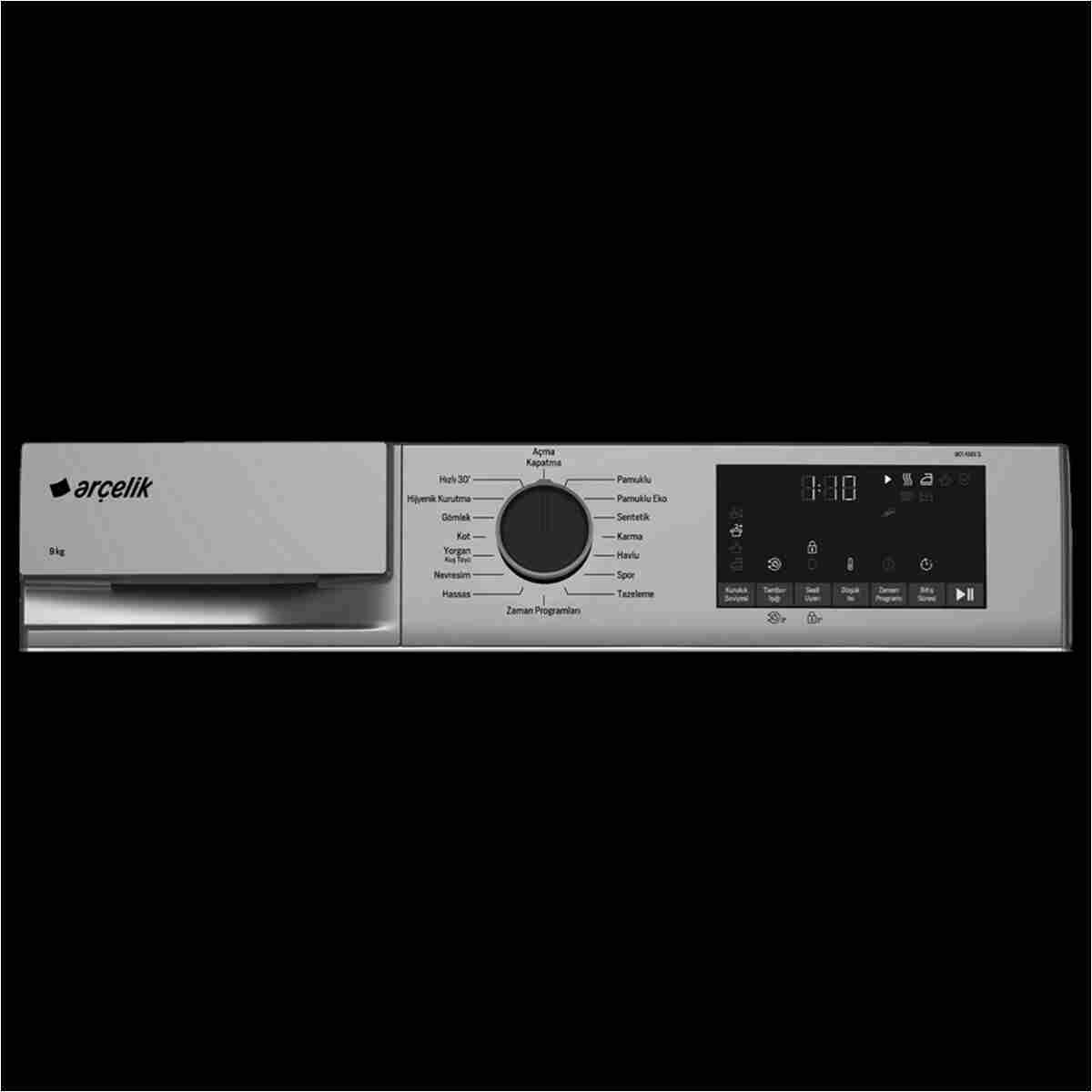 Arçelik 901 KMX S 9 Kg Kurutma Makinesi - Görsel 8