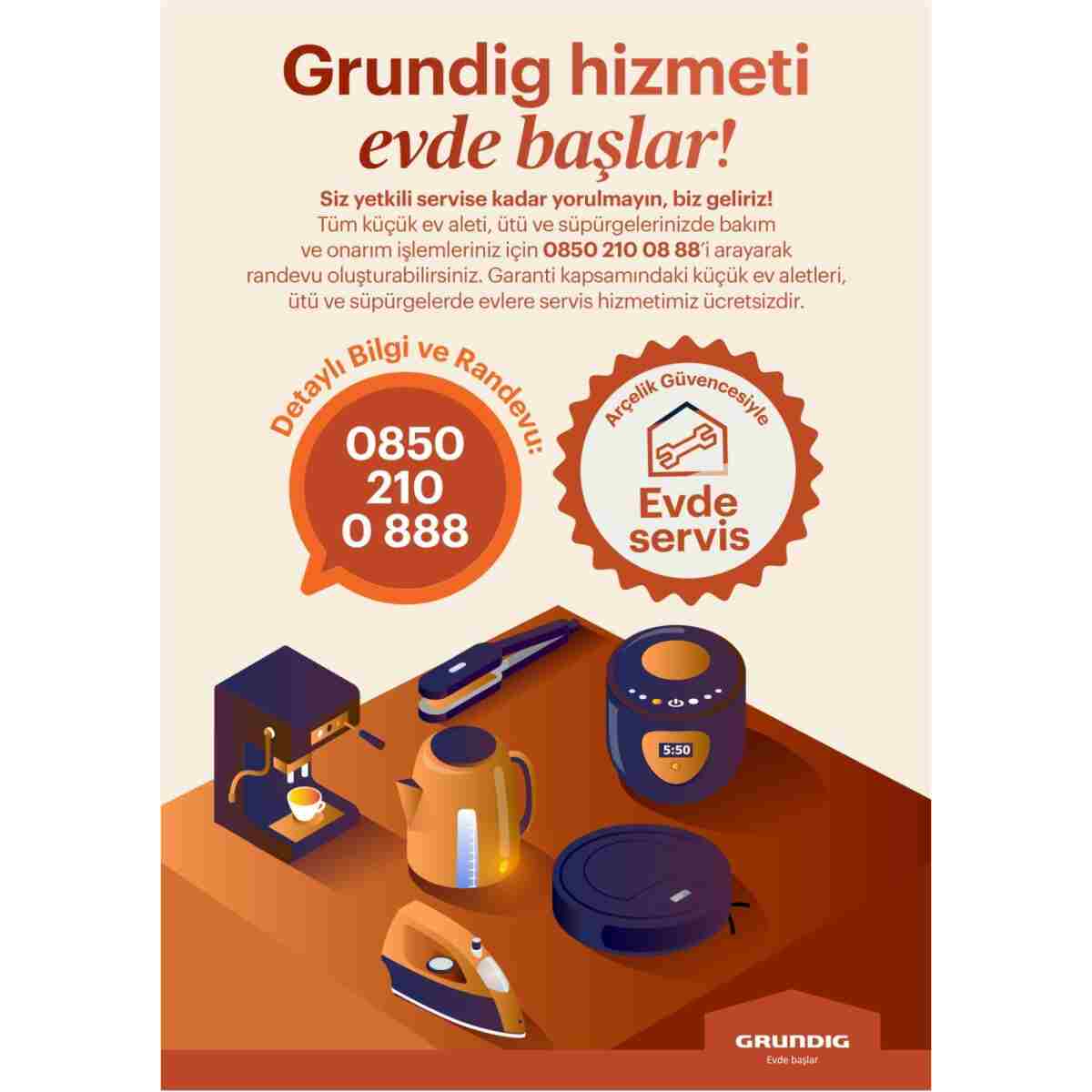 Grundig TM 1520 S Çay Makinesi - Görsel 9