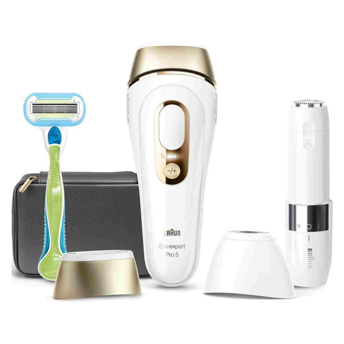 Braun IPL Silk·expert Pro 5, Evde Lazerle Tüy Alma, Mini Yüz Tüy Alma Cihazı, 2 Başlık, PL5146 - Görsel 7