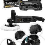 ASSUR 1200w Polisaj Makinesi Devir Ayarlı 6 Kademeli 180 mm Pasta Cila