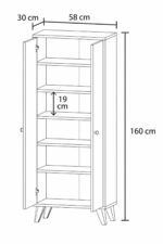 MOBİLİQUE POYRAZ NO 1 BANYO DOLABI - Görsel 3