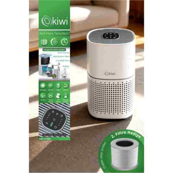 Kiwi Kap-6730H Ekstra 2. Medikal H13 Hepa Filtre Hediyeli Hava Temizleyici ve Tuya (Wifi)