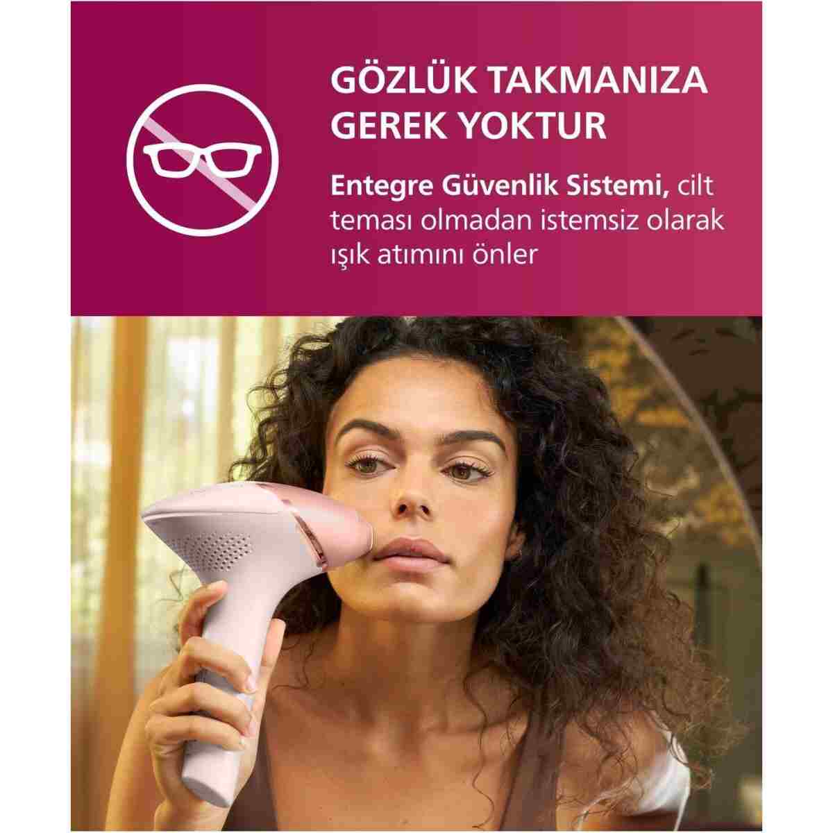 Philips BRI950/00 Lumea Lazer Epilasyon IPL Tüy Alma Cihazı,ÇantaHEDİYELİ,Kablolu/Kablosuz Kullanım - Görsel 8