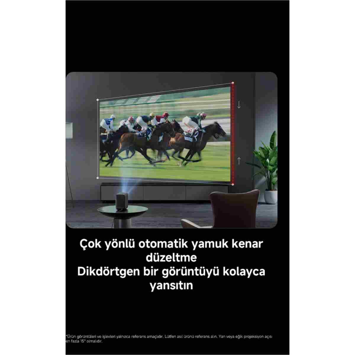 Xiaomi Smart Projector L1 Pro Projeksiyon - Görsel 22