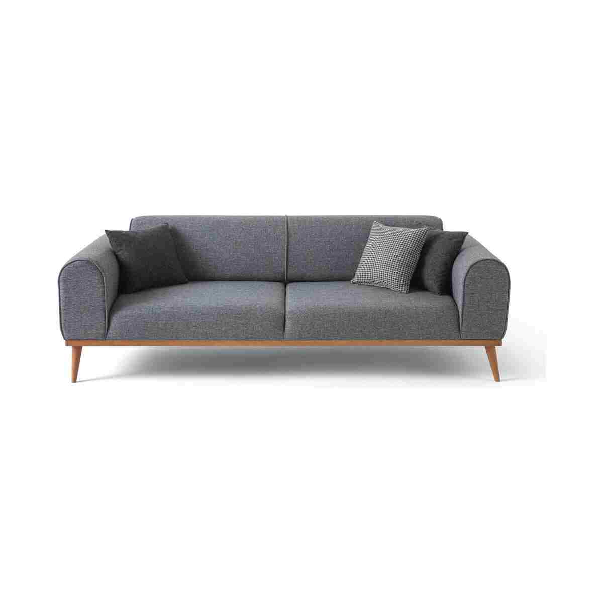 EDSY HOME Rebull 3+3+1+1 Koltuk Takımı Gri Renk - Görsel 4