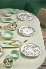 Kitchen Life 14 Parça 6 Kişilik Ivy Kahvaltı Takımı-Lüx Kahvaltılık Sunum Seti Tabağı - Görsel 11