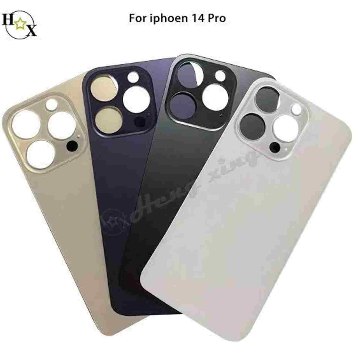 senalstore açık Iphone 14 Pro Arka Pil Kapağı Gold - Görsel 2
