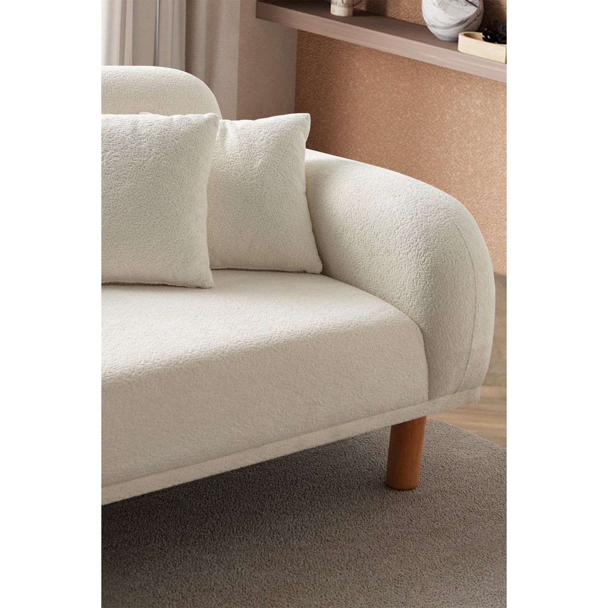 EDSY HOME Regnum Koltuk Takımı 3+3 Krem Renk - Görsel 6