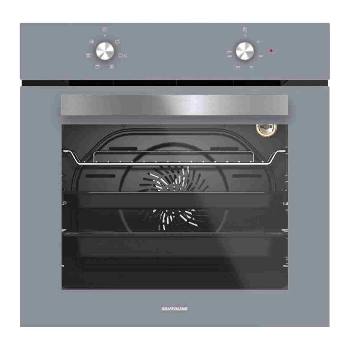 Silverline 3'lü Gri Cam Ankastre Set (3481 Flam 60 Gri+cs5335s02+bo65e1s01) - Görsel 13