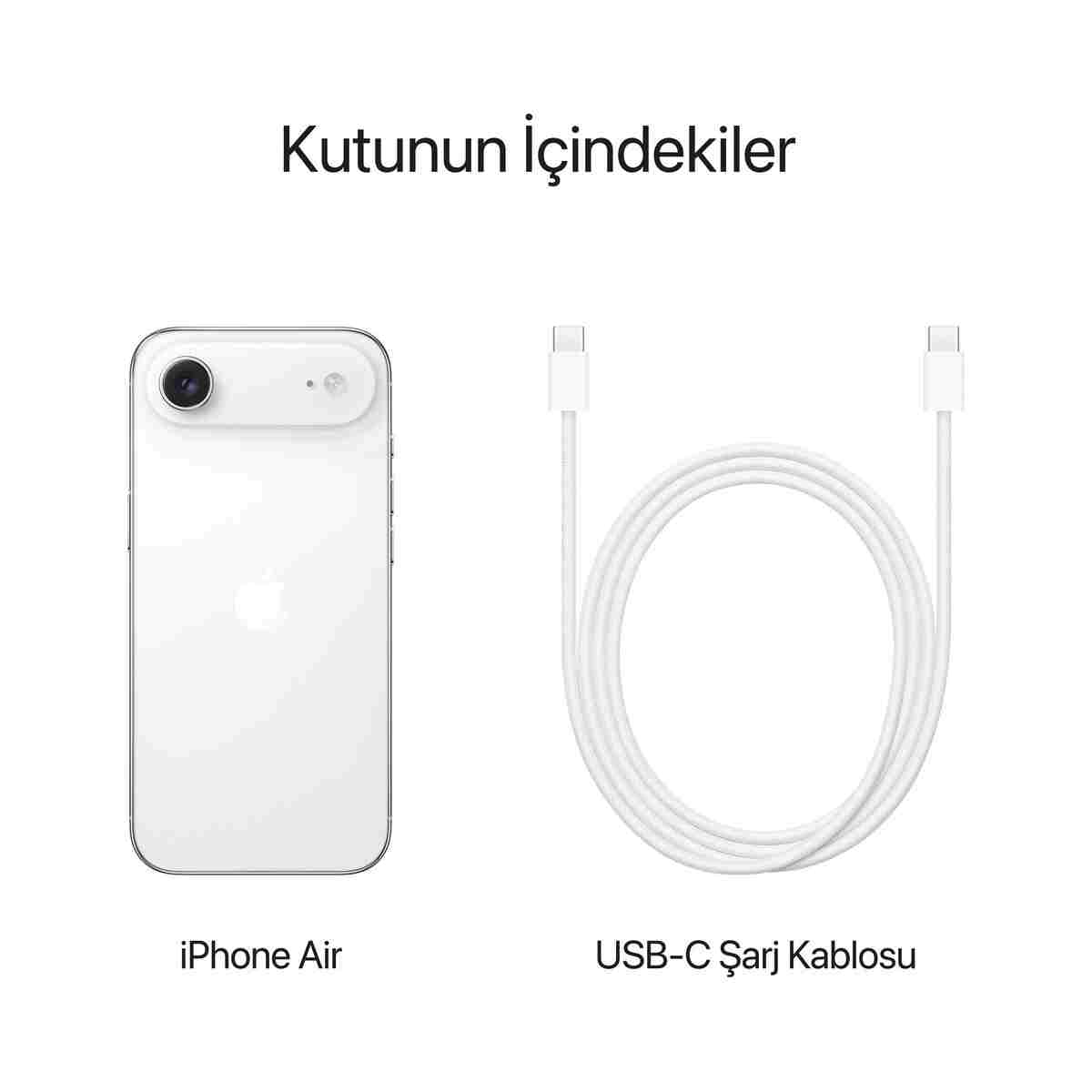 Apple iPhone Air 256GB Pamuk Beyazı - Görsel 8