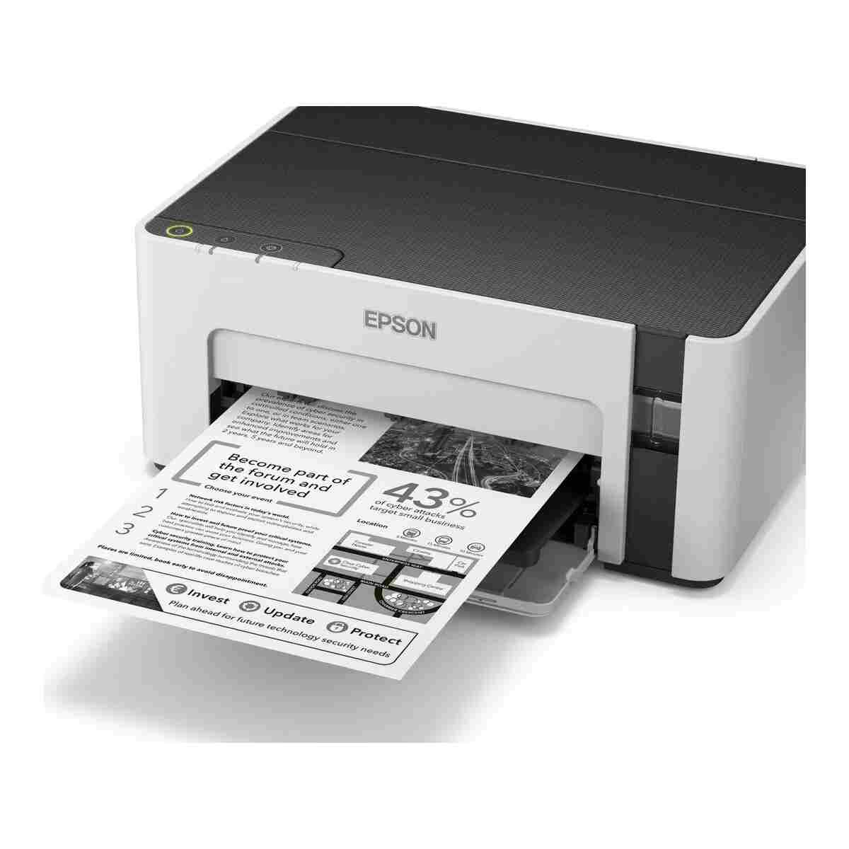 EPSON A4 Siyah M1100 Yazıcı USB 2.0,Kablosuz Tanklı / 5.000 sayfa baskı - Görsel 3
