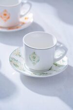 ACAR Milo 6 Kişilik Kahve Fincanı Takımı - 90 ml - Görsel 6