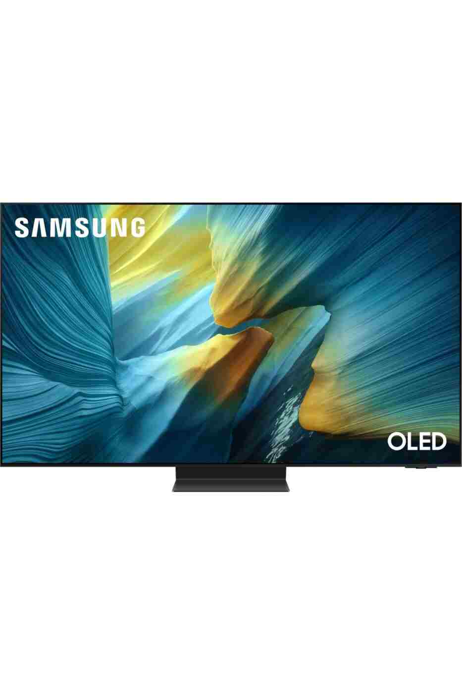 Samsung 77S95F 77'' 195 EKRAN UYDU ALICILI 4K ULTRA HD TİZEN SMART OLED TV SİYAH