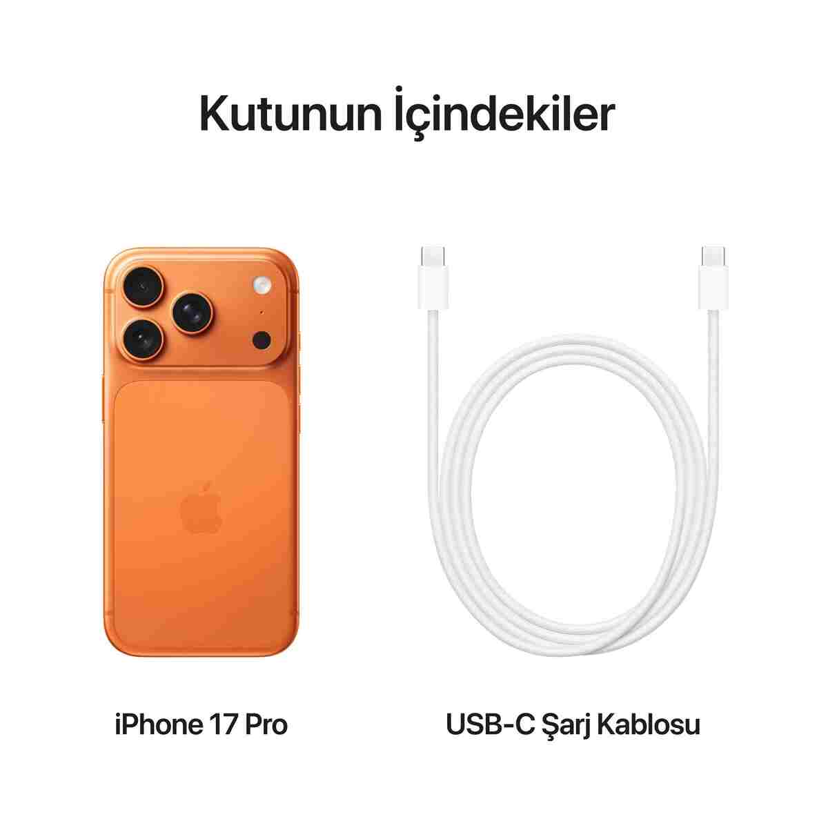 Apple iPhone 17 Pro 512GB Kozmik Turuncu - Görsel 8
