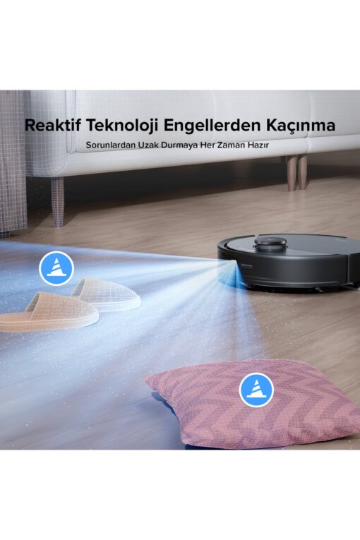 Roborock Q8 Max Pro Plus Akıllı Robot Süpürge Siyah - Görsel 7
