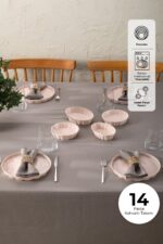 Emsan Cozy 14 Parça 6 Kişilik Kahvaltı Takımı Pembe