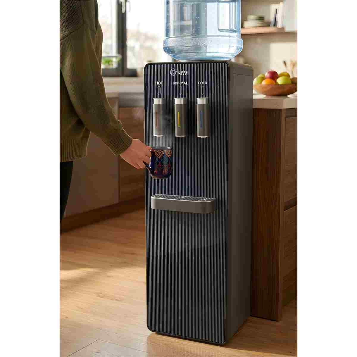Kiwi Kwp-8556 Paslanmaz Çelik Depolu Su Sebili - Sıcak, Soğuk, Ilık - - Görsel 2