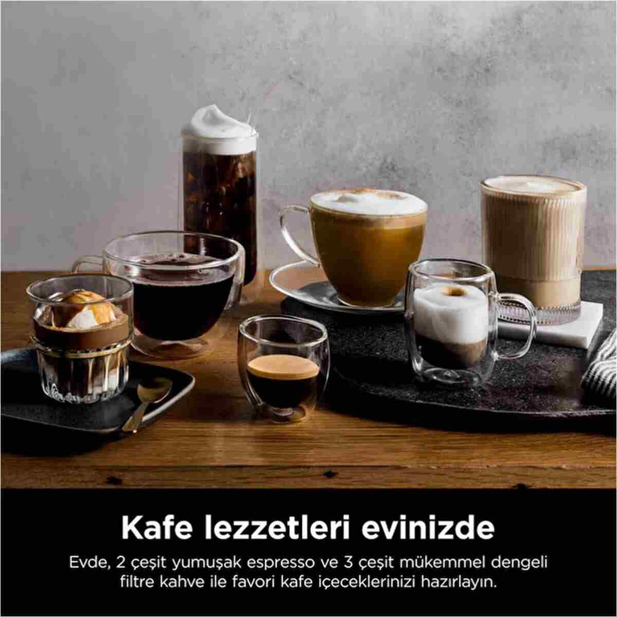 Shark Ninja Luxe Cafe Essential Espresso Makinesi - Görsel 8