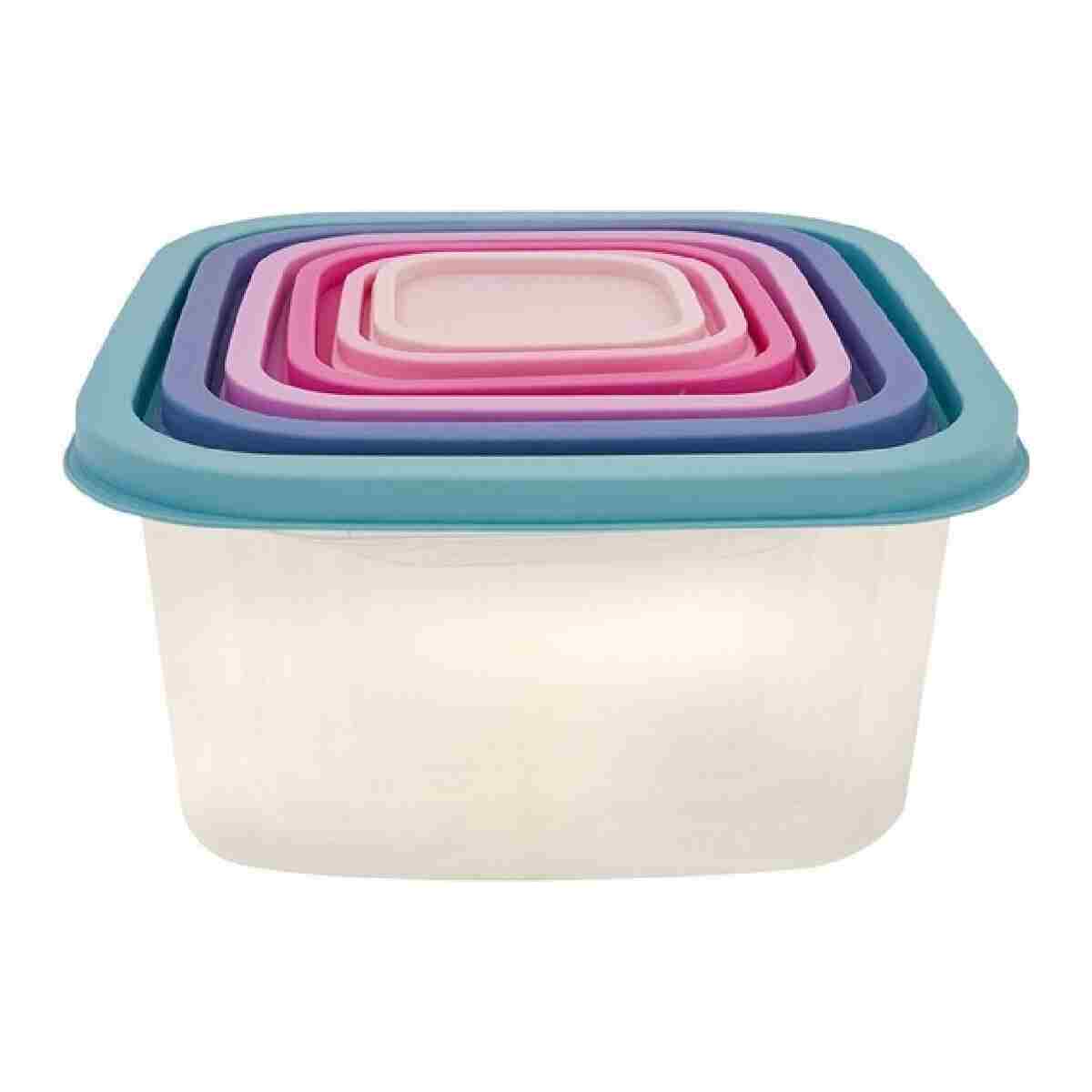 Karaca Dora Purple 6 Parça Saklama Kabı - Görsel 7